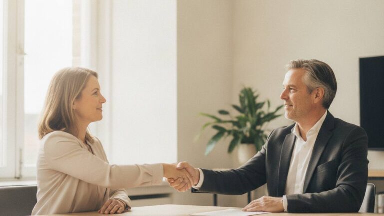 NIVRE Register-Expert Personenschade in gesprek met een gerustgesteld slachtoffer over de zaak