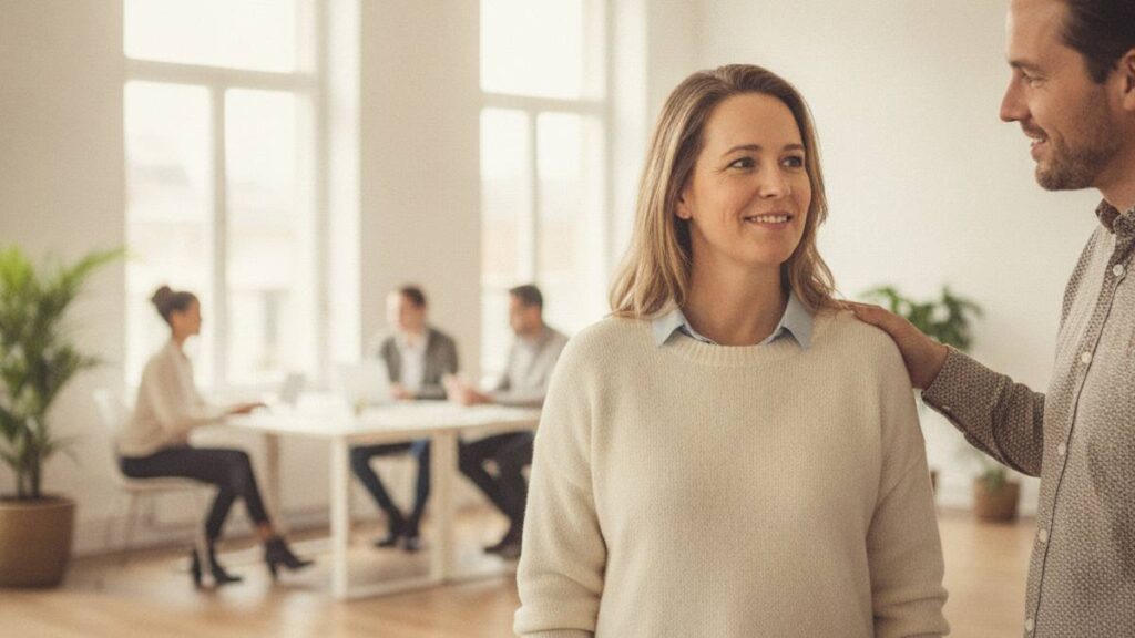 Herstelde vrouw met brandwondletsel en verlies van arbeidsvermogen weer zelfverzekerd aan het werk