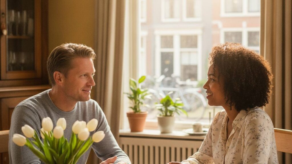 Cliënt in gesprek met een letselschade advocaat Den Haag over zijn schadevergoeding