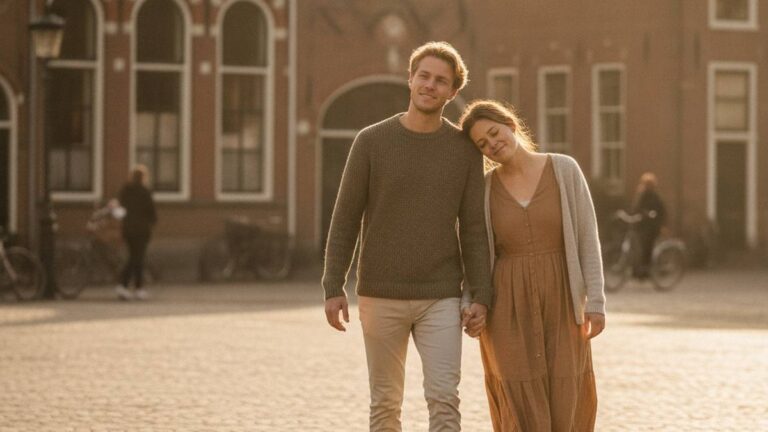 Herstelde mensen wandelen ontspannen door de stad, letselschade advocaat Enschede zaak goed afgehandeld