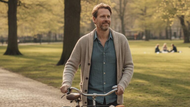 Herstelde man met fiets in het park na een letselschade advocaat Heerlen traject